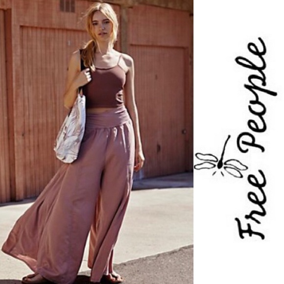 Free People Pants - NEW FREE PEOPLE ish Effortless Easy Wide Leg Pant